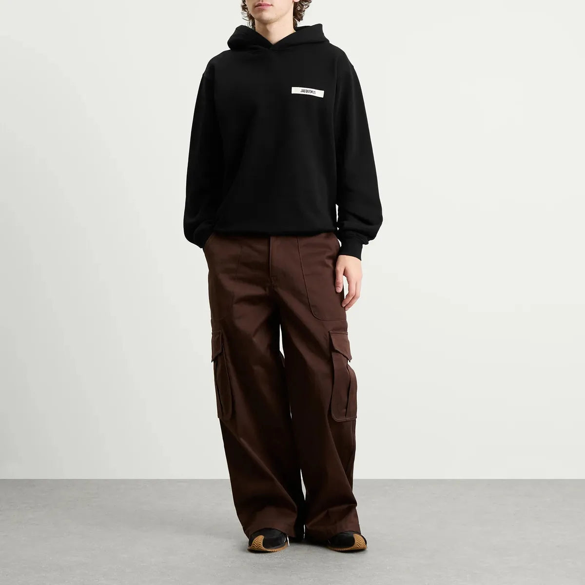 Jacquemus Grosgrain Black Hoodie