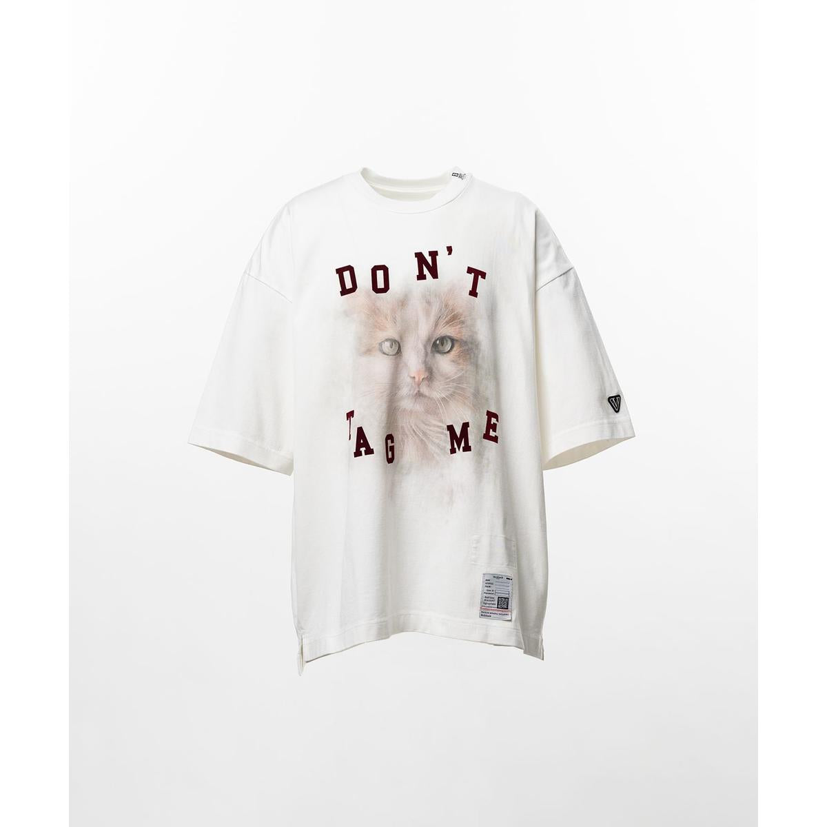 Maison Mihara Cat Printed T-shirt