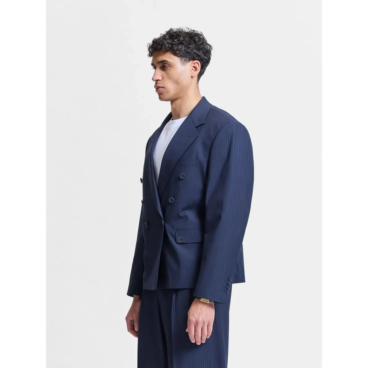 Reternity Signe Blazer - Pinstripe Blue