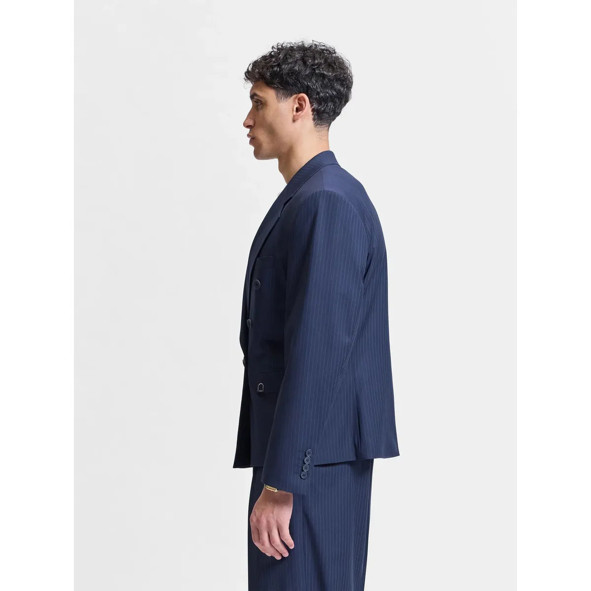Reternity Signe Blazer - Pinstripe Blue