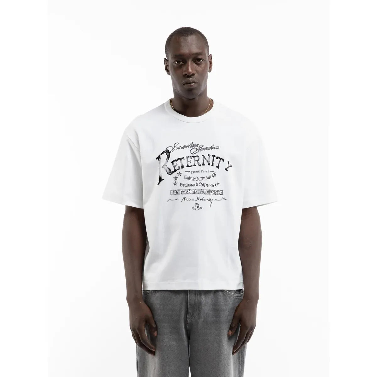 Reternity Somewhere Somehow Regular Fit T-Shirt - White