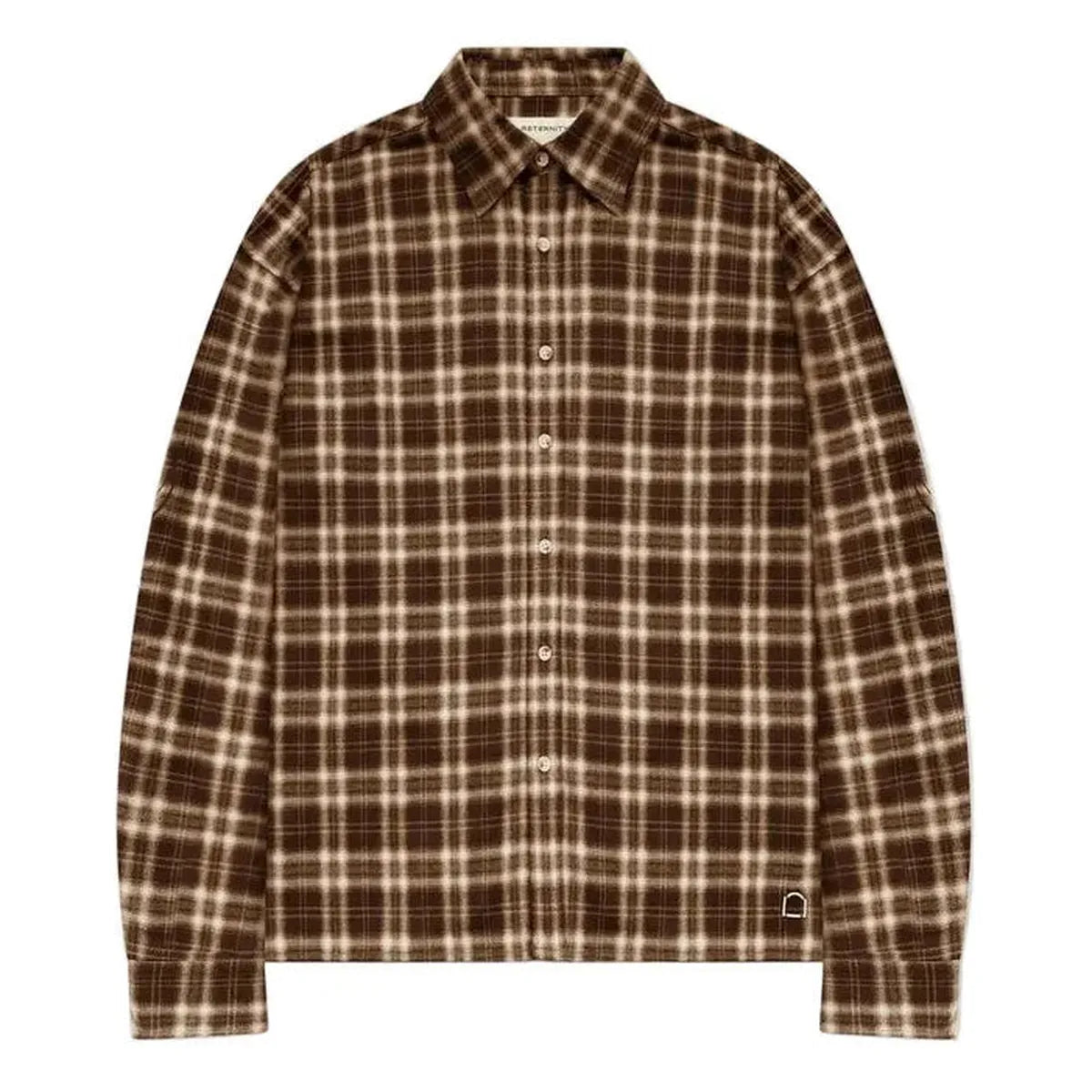 Reternity Somewhere Somehow Flannel Shirt - Brown