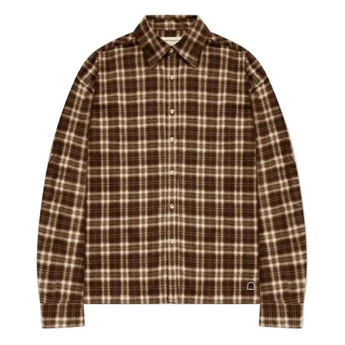 Reternity Somewhere Somehow Flannel Shirt in Brown