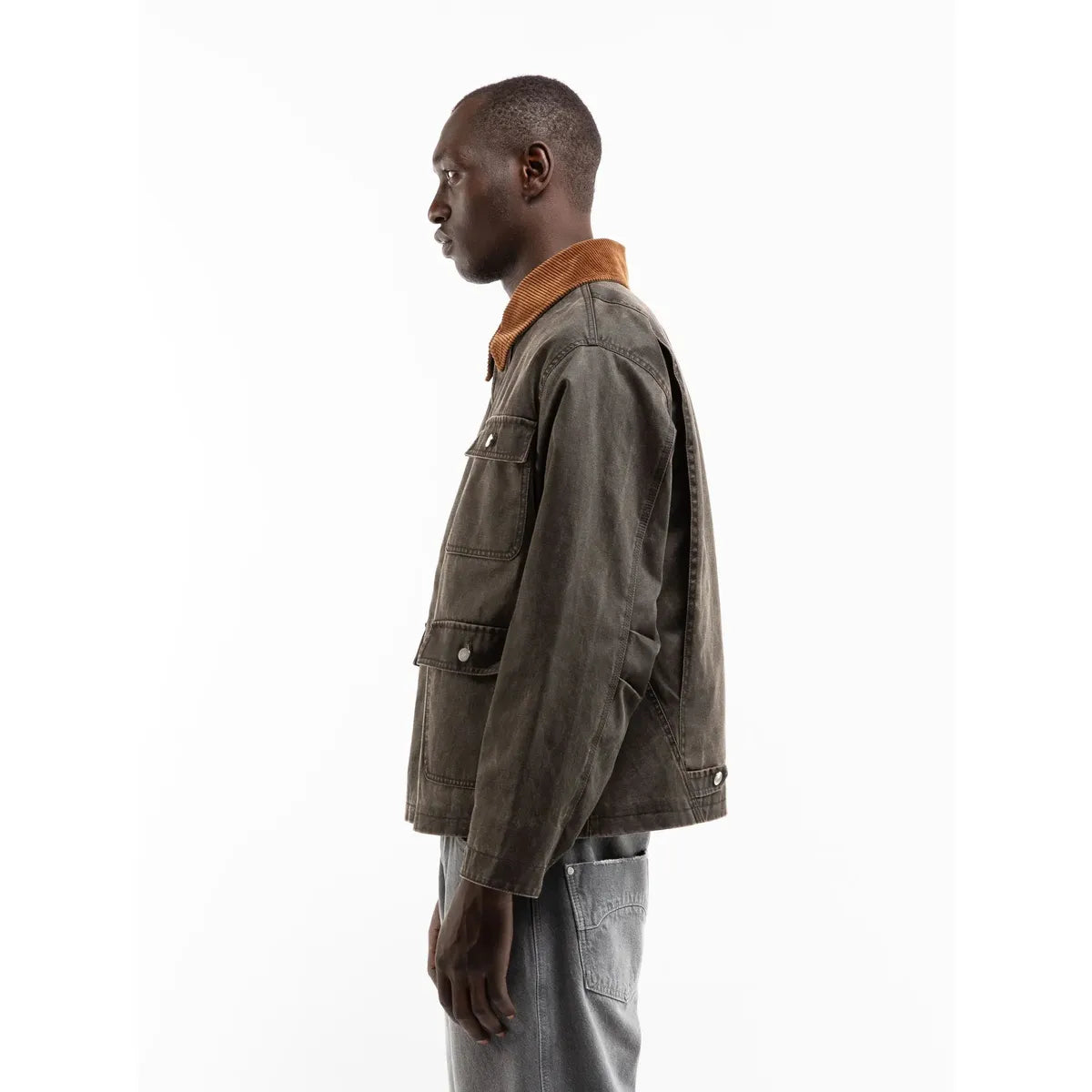 Reternity Waxed Hunting Jacket - Dark Blue