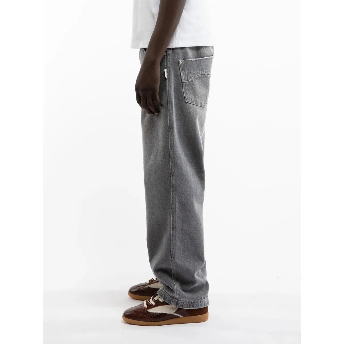 Reternity Essential Straight Fit Denim - Washed Grey