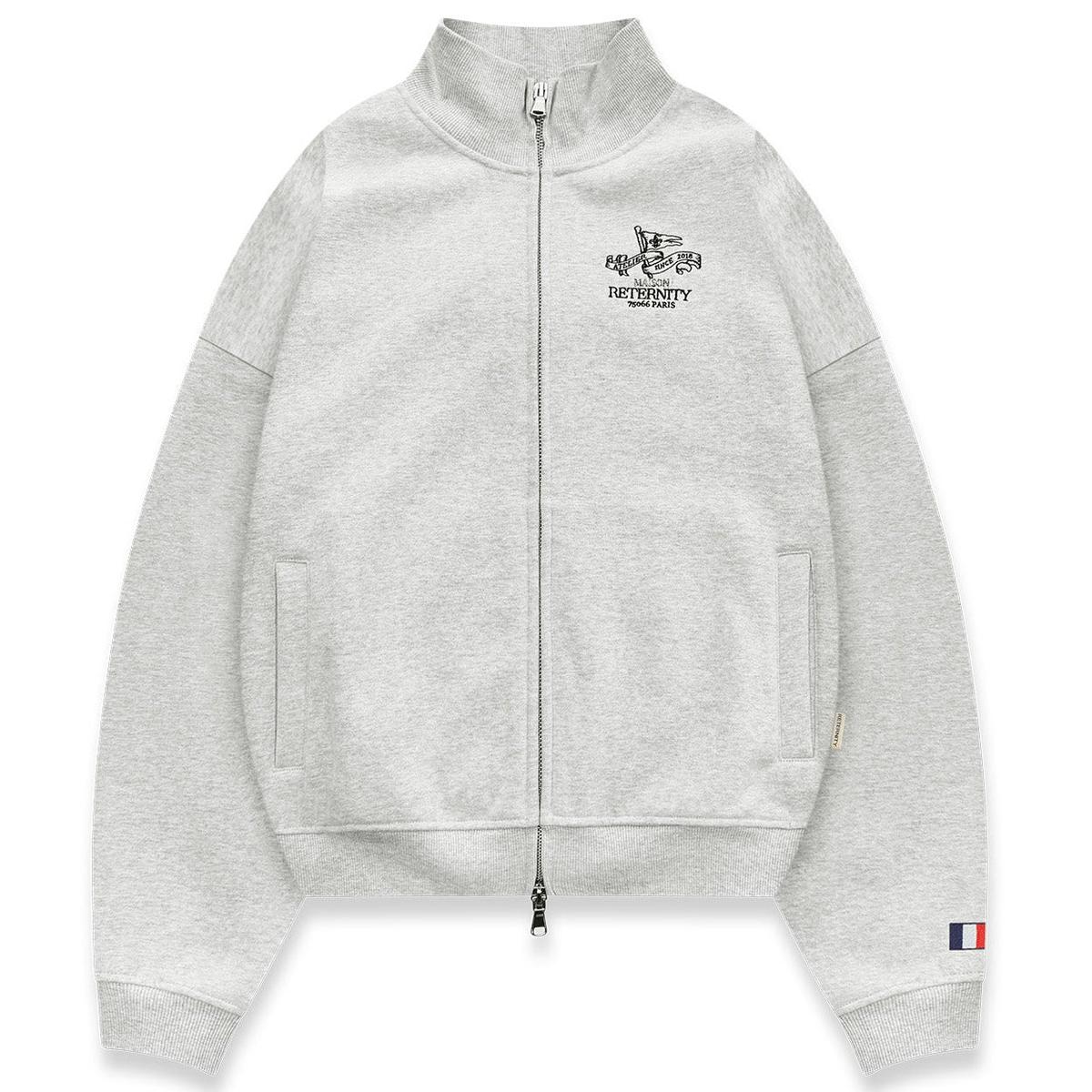 Reternity Vintage Zipper - Grey Melange