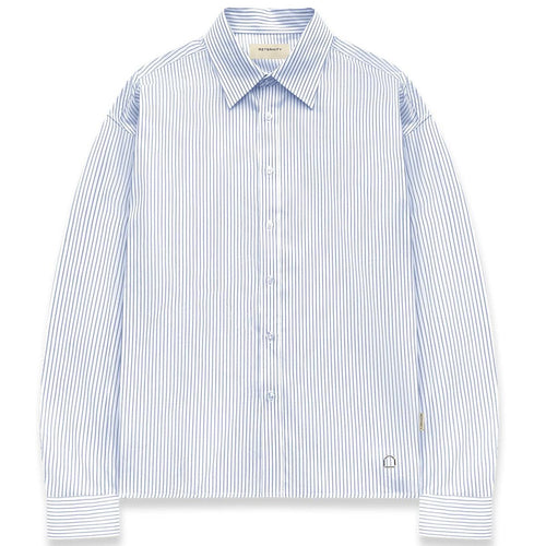 Reternity Boulevard Shirt in Blue and White