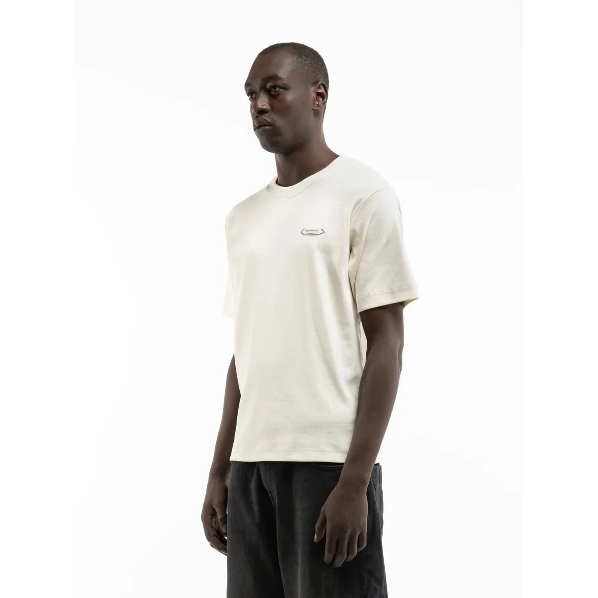 Reternity L’Atelier Line Rib T-Shirt - Off White