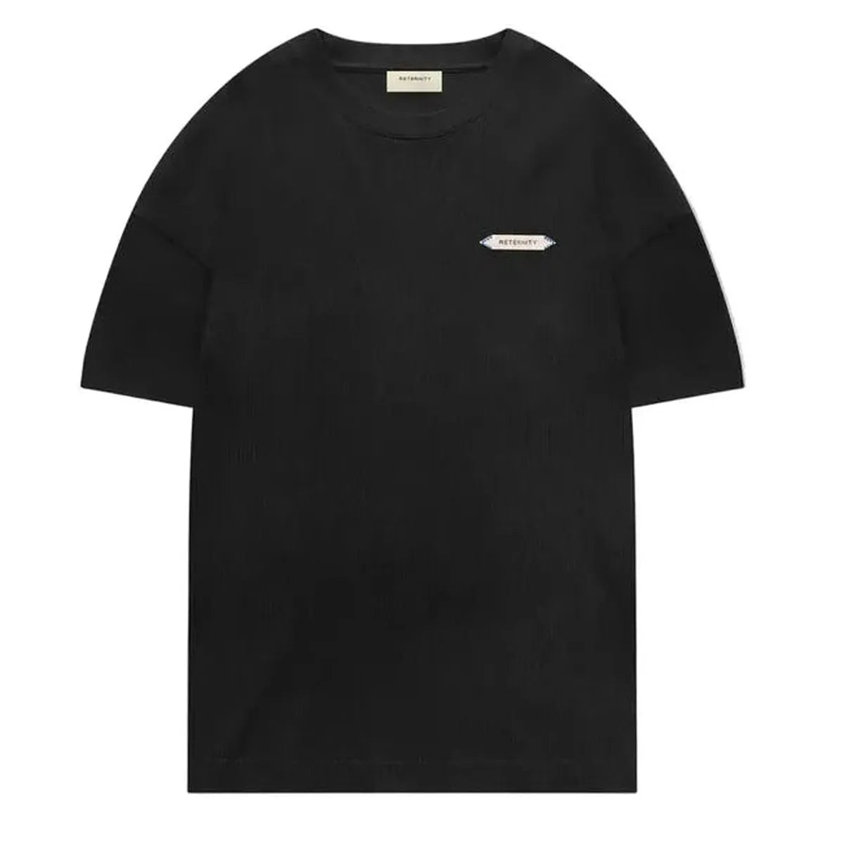 Reternity L’Atelier Line Rib T-Shirt - Black