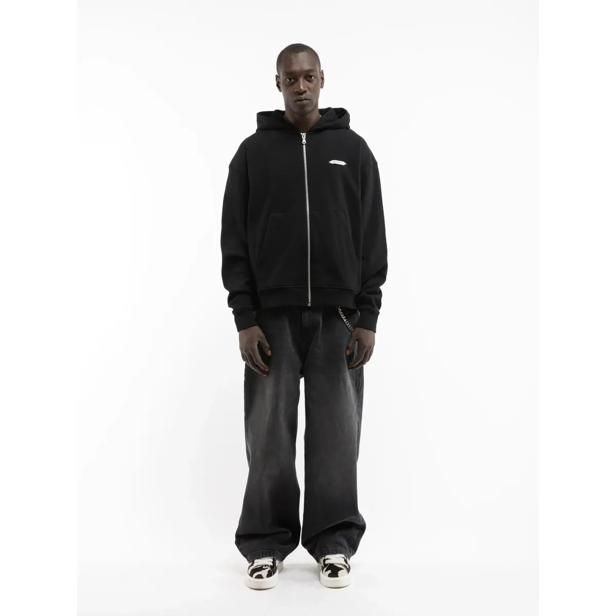 Reternity L’Atelier Line Zip-Hoodie - Black