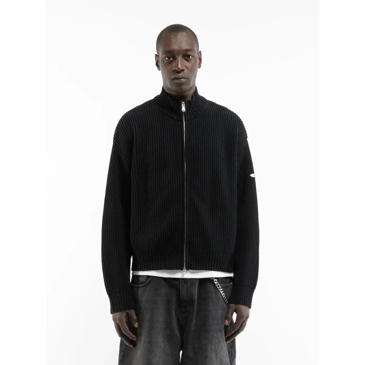 Reternity L’Atelier Line Knit Zipper - Black