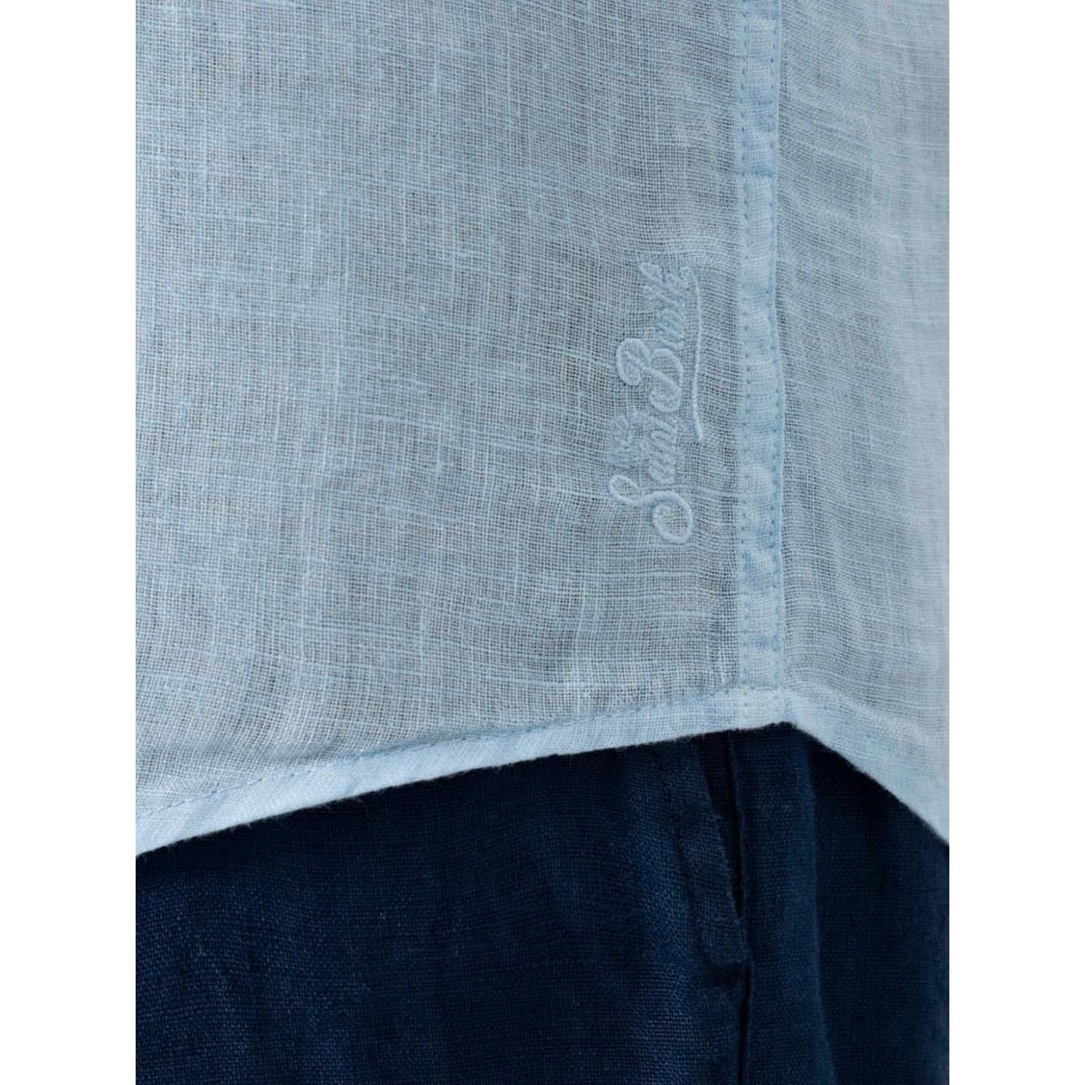 MC2 Light Blue Linen Shirt Pamplona