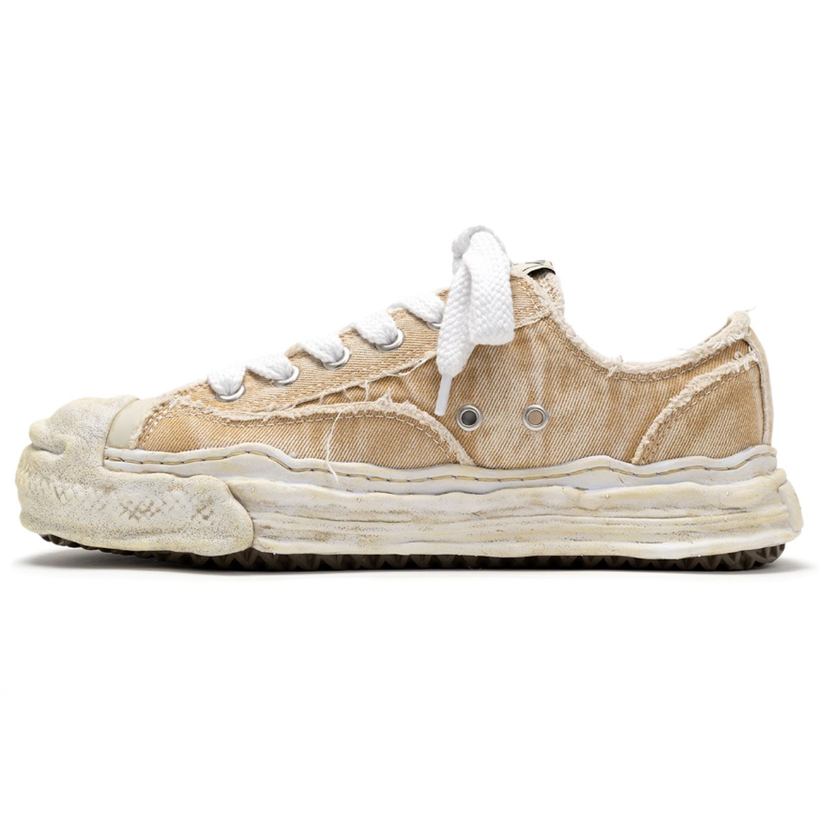 Maison Mihara Yasuhiro "HANK" Beige Sneakers