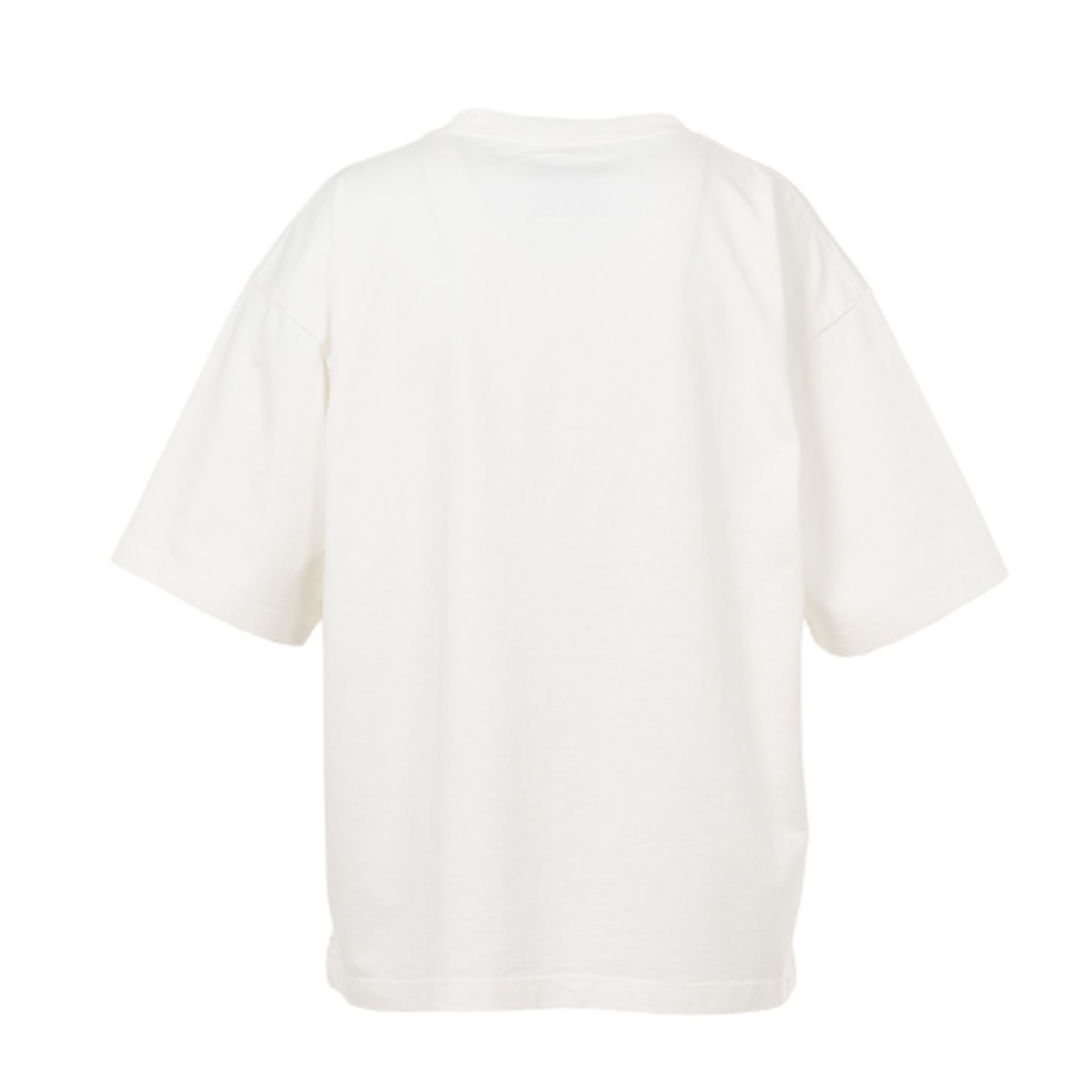 "Maison Mihara x MASSES" Face Print White T-shirt