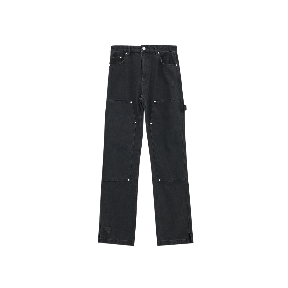 The Couture Club Denim Carpenter Black Jeans