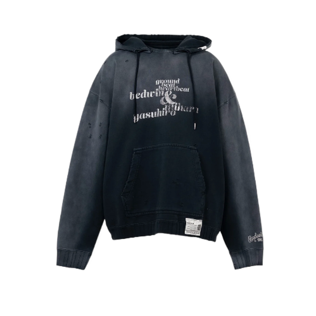 Maison Mihara BEDWIN PHOTO PRINT HOODIE