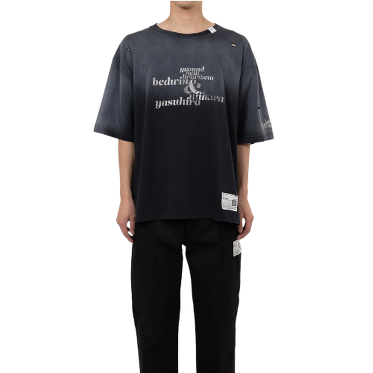 Maison Mihara BEDWIN PHOTO PRINT T-SHIRTS