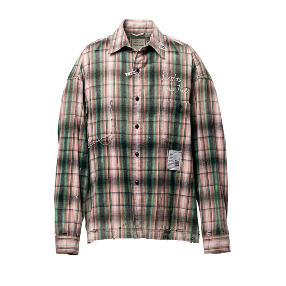 Maison Mihara Vintage Like Check Shirt