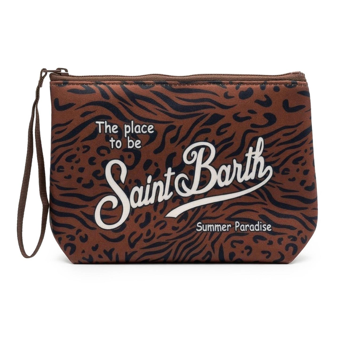 MC2 Saint Barth Aline Animal Mix Print Pouch