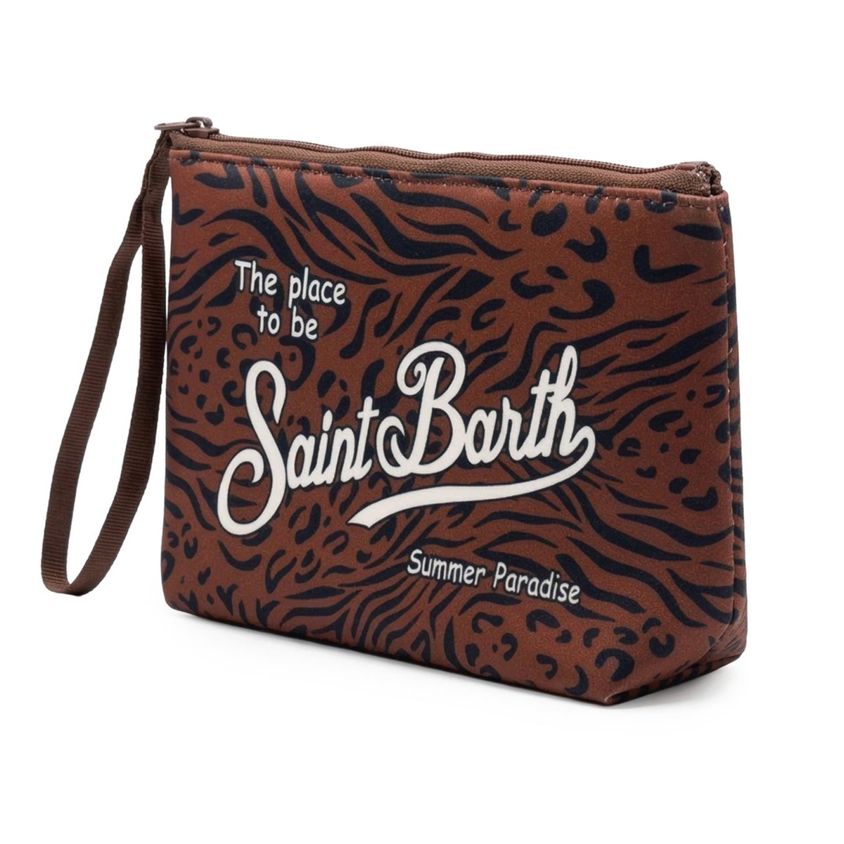 MC2 Saint Barth Aline Animal Mix Print Pouch