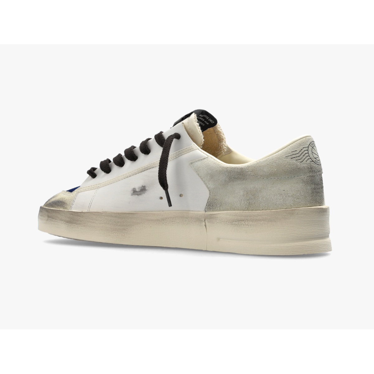 Golden Goose Stardan Net Suede And Leather Upper Nylon Tongue Suede Star And Heel