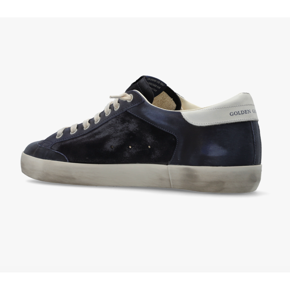 Golden Goose Super Star Suede And Nappa Upper Nappa Penstar Leather Star And Heel