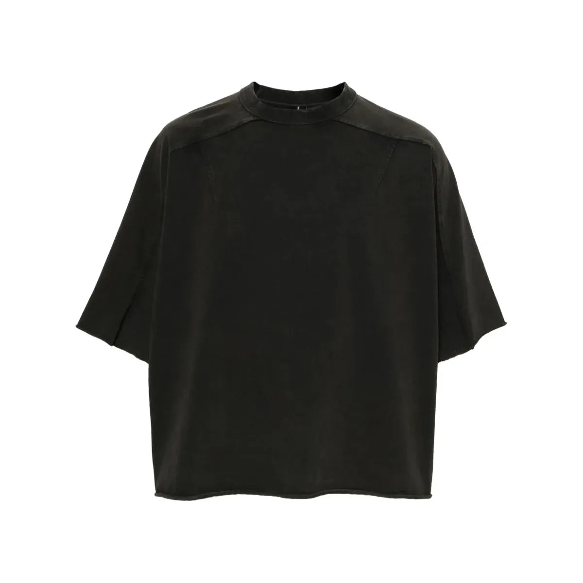Entire Studios Washed Black Heavy Dart Tee