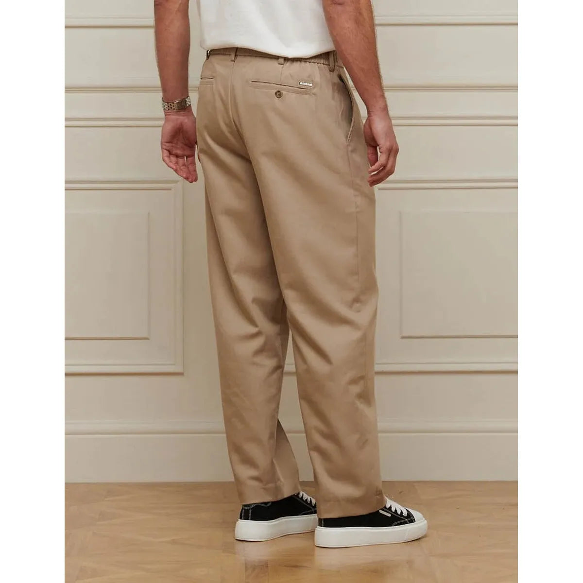Belier Gaston Relaxed Fit Trouser - Beige