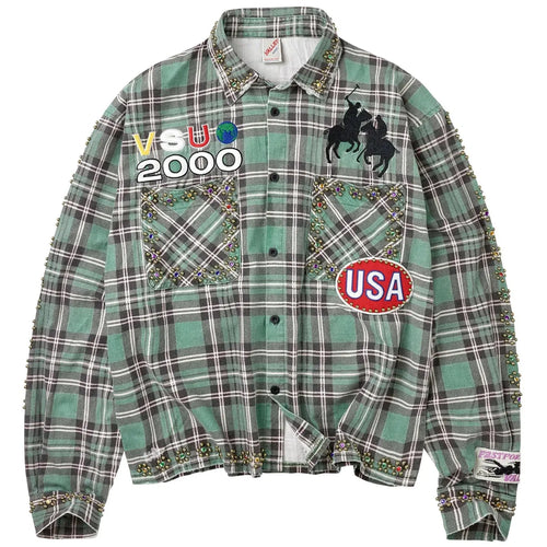 Vale Forever Jade Flannel Shirt