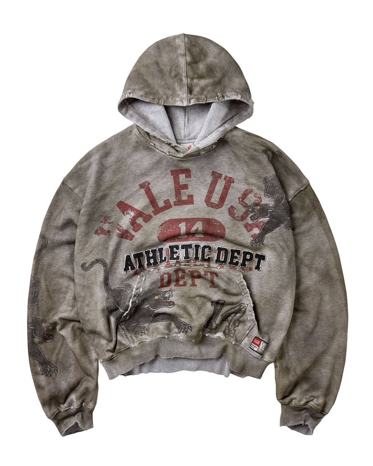 Vale Forever Castle Pullover in Dirty Grey