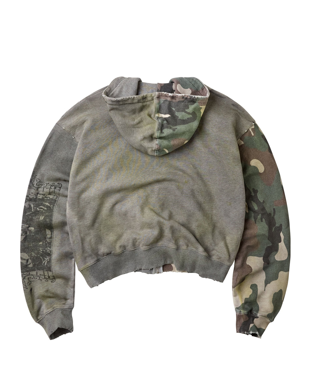 Vale Forever Zombie Hoodie in Camo Heather Grey