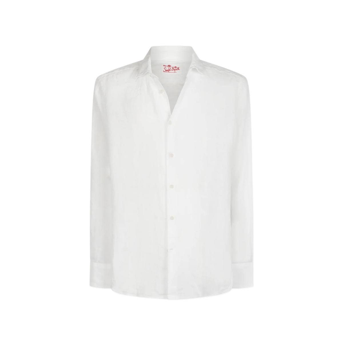 MC2 Man White Linen Pamplona Shirt