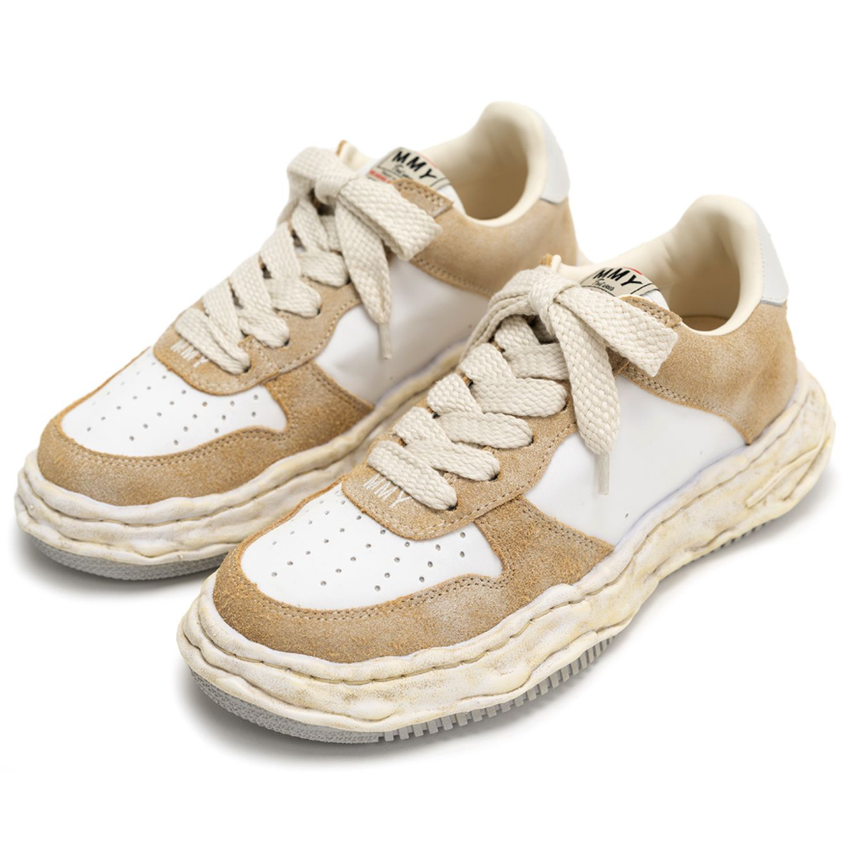 Maison Mihara Yasuhiro "WAYNE" White Sneakers