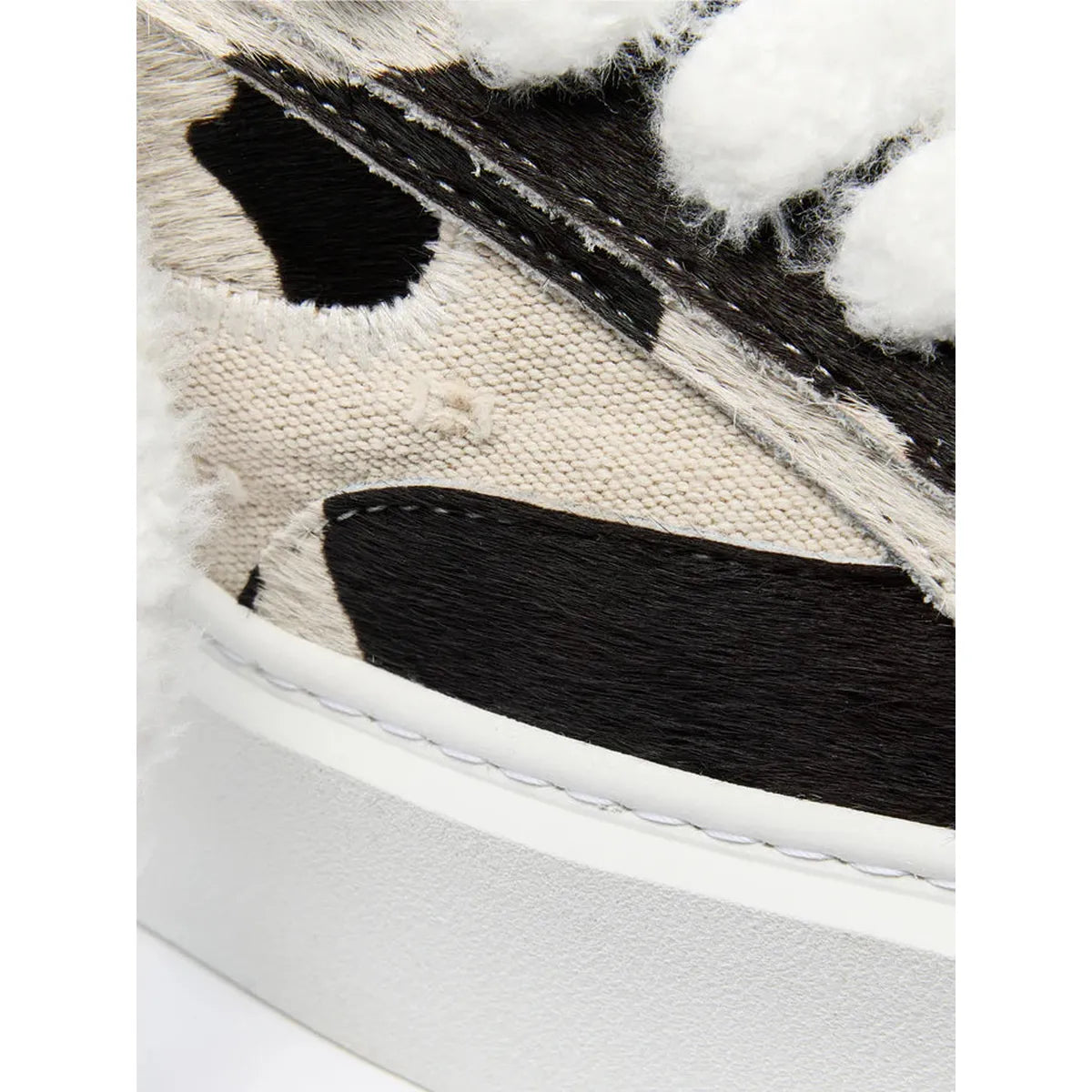 RETERNITY LE PROMENEUR - COW LEATHER SNEAKERS