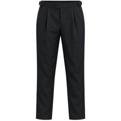 NOBL Axton Tailored Trousers in Black