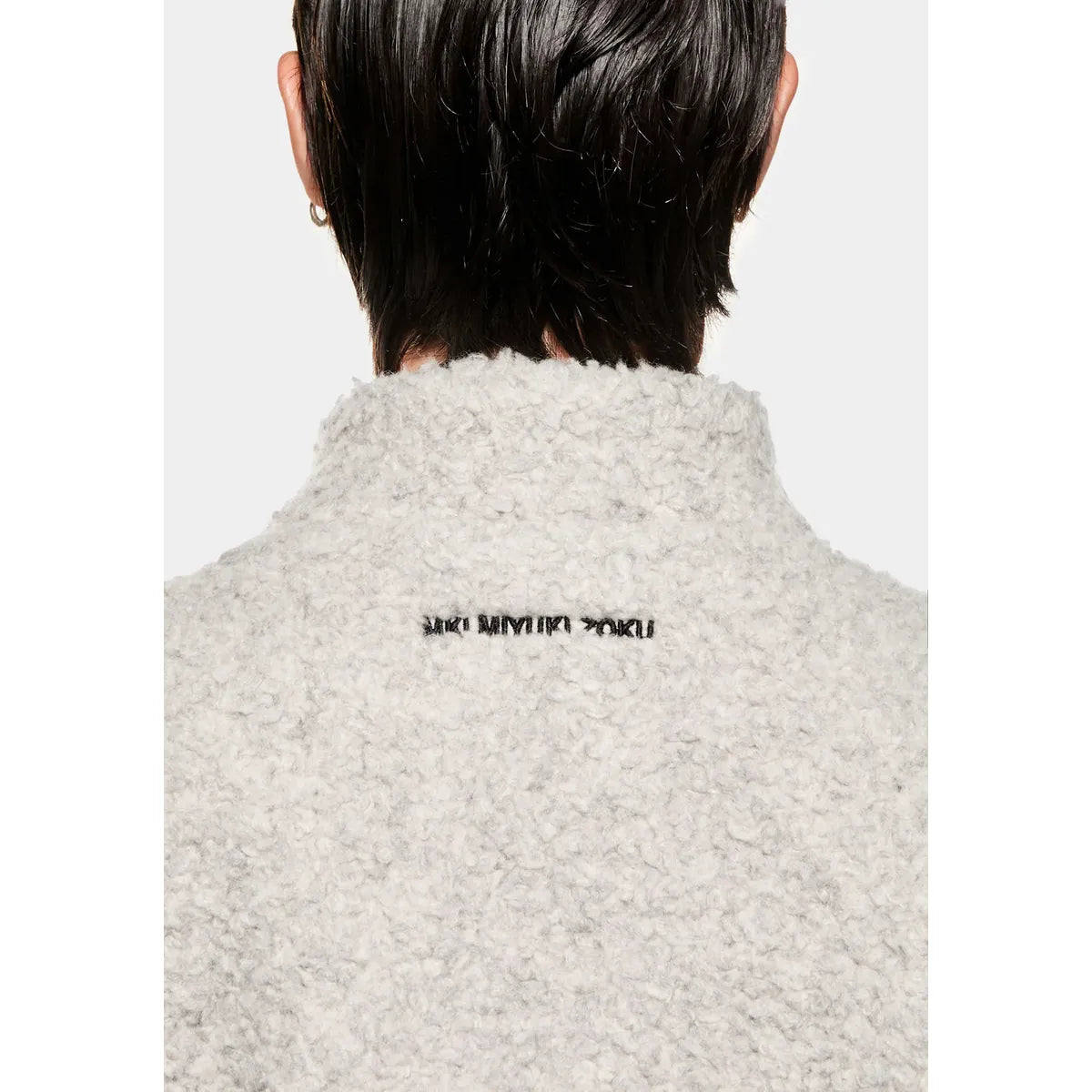 MKI WOOL FLEECE TRACK OATMEAL JACKET