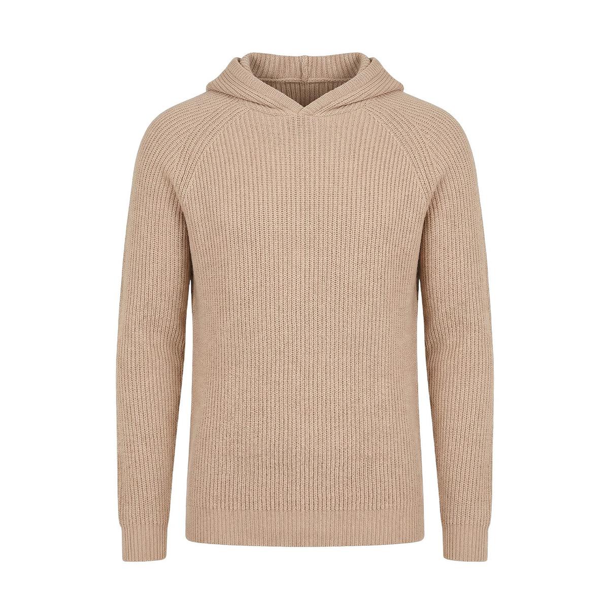 MC2 BEIGE MALCOLM WOOL HOODIE