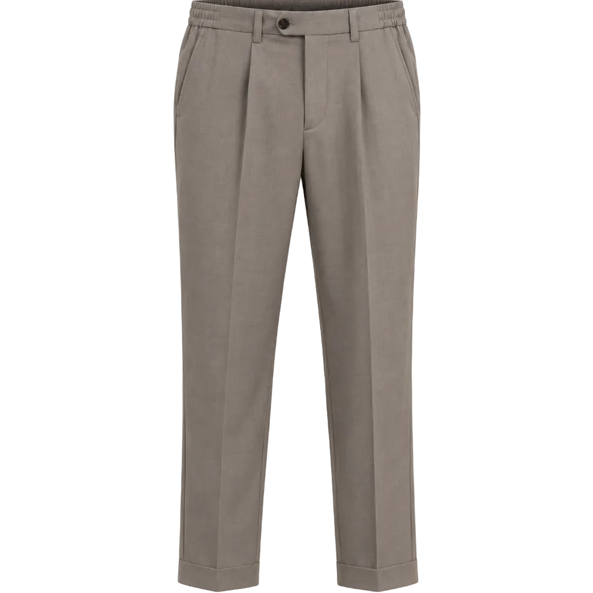 Devore Taupe Trousers