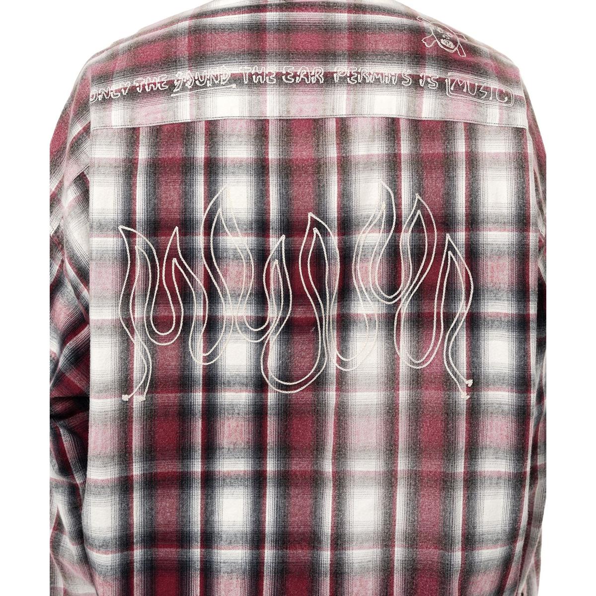 Maison Mihara Vintage Like Check Red Shirt