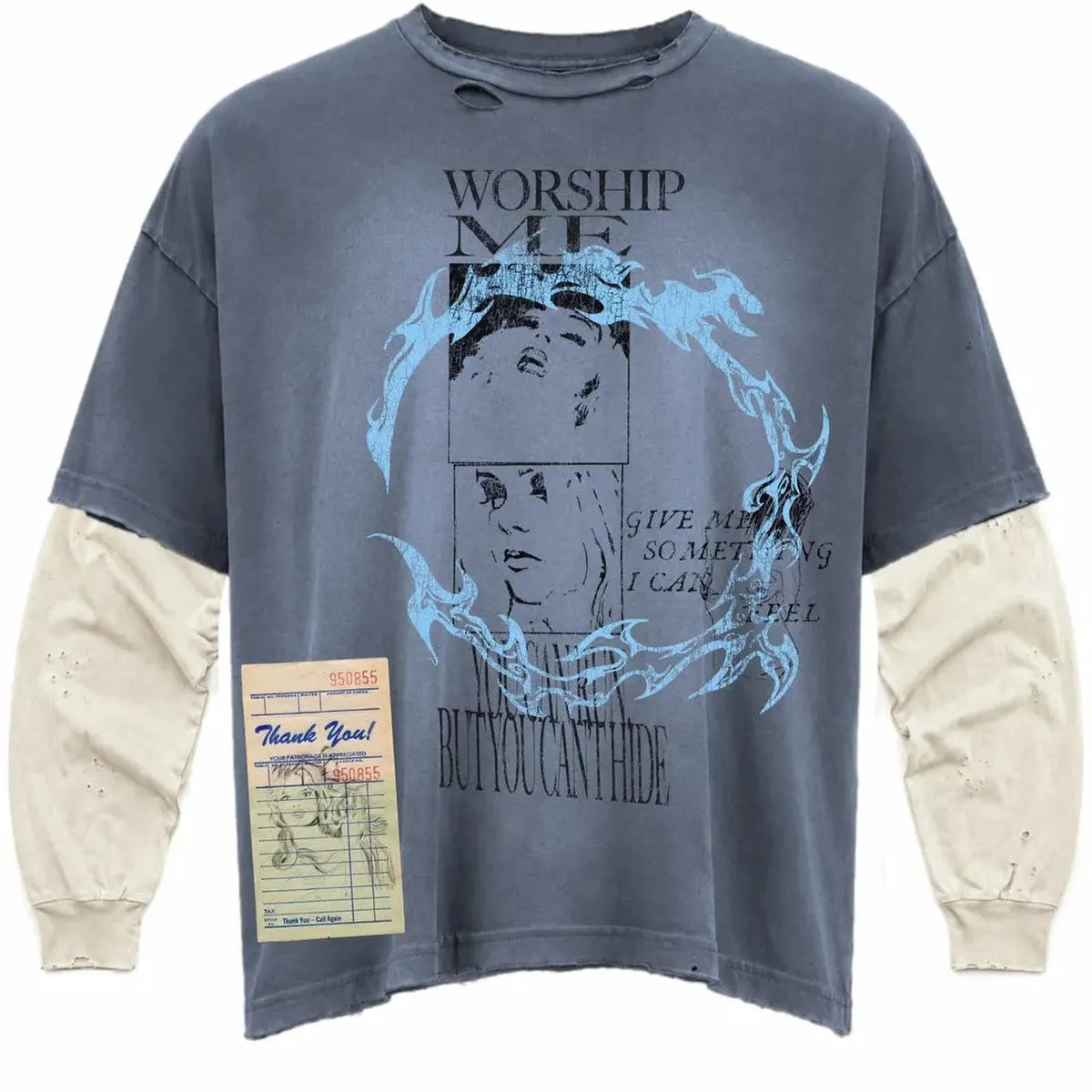 AMÏS ET FLEÚRS “Worship Me” Long Sleeve