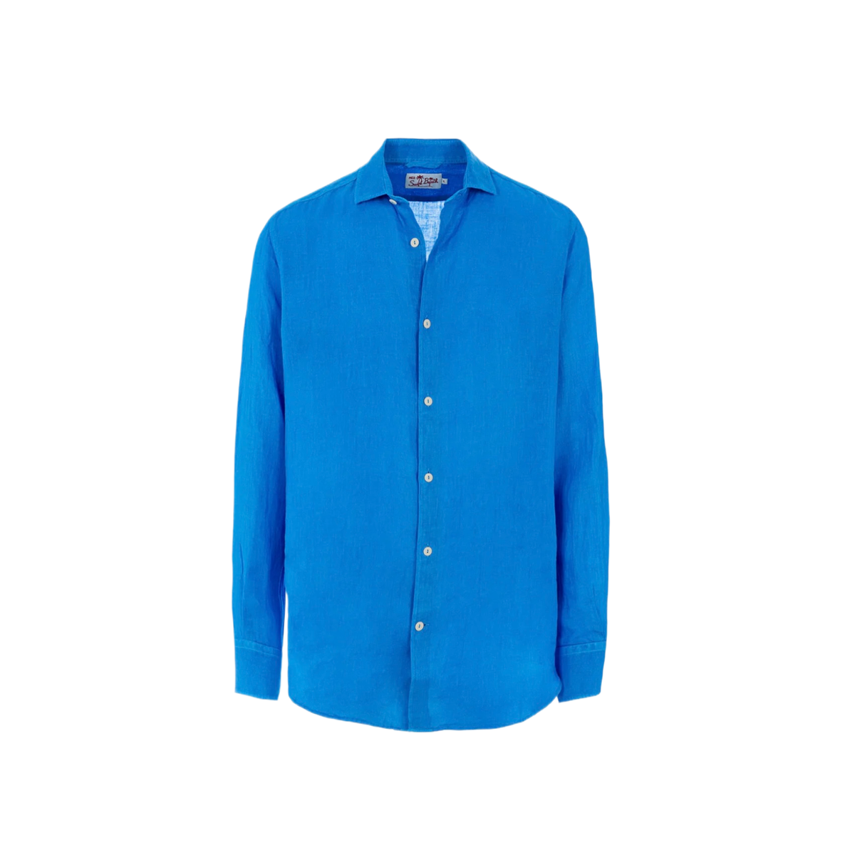 MC2 Watercolor Bluette Linen Shirt Pamplona