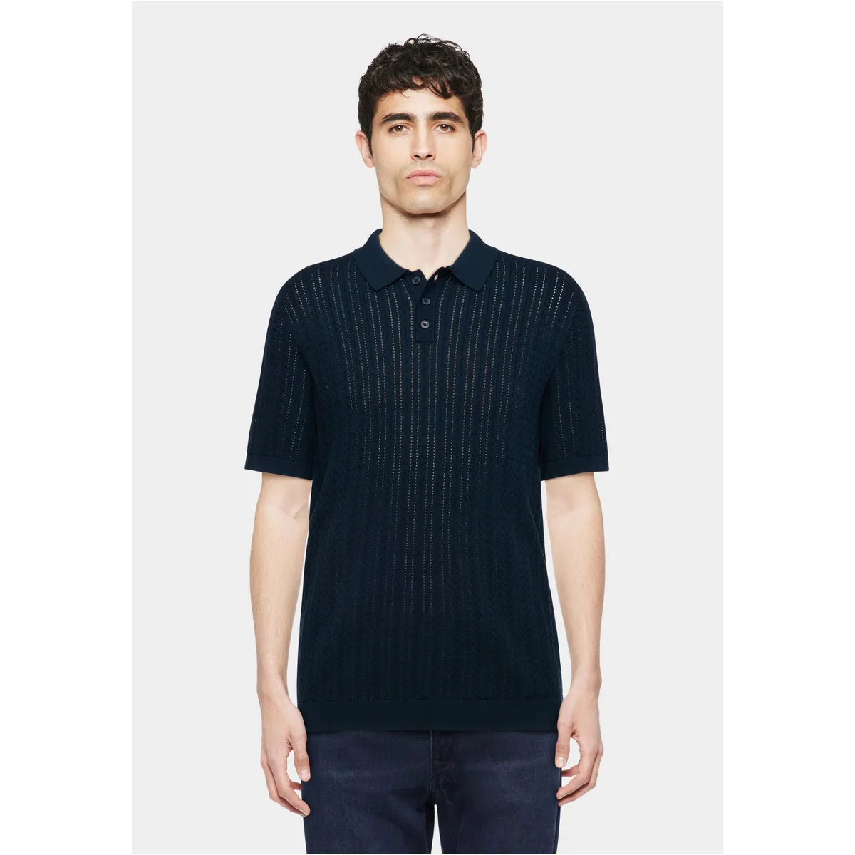 Drykorn Triton Navy Polo Shirt