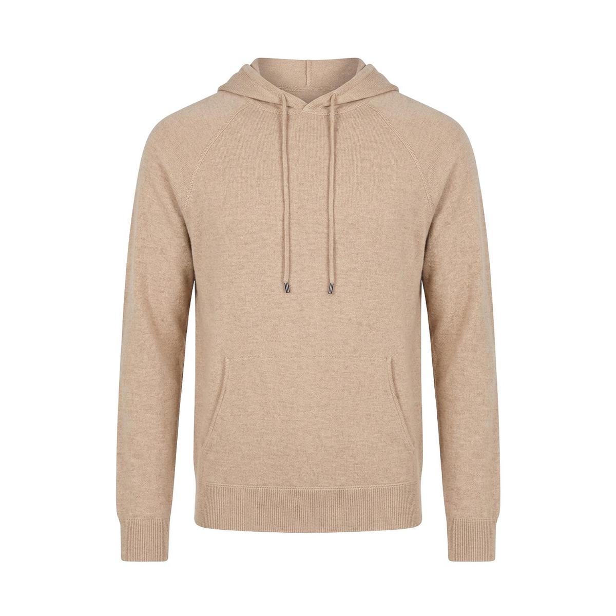 MC2 Beige Willbur Wool Hoodie