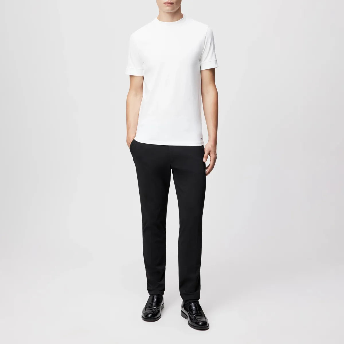 Drykorn Anton White Fitted T shirt