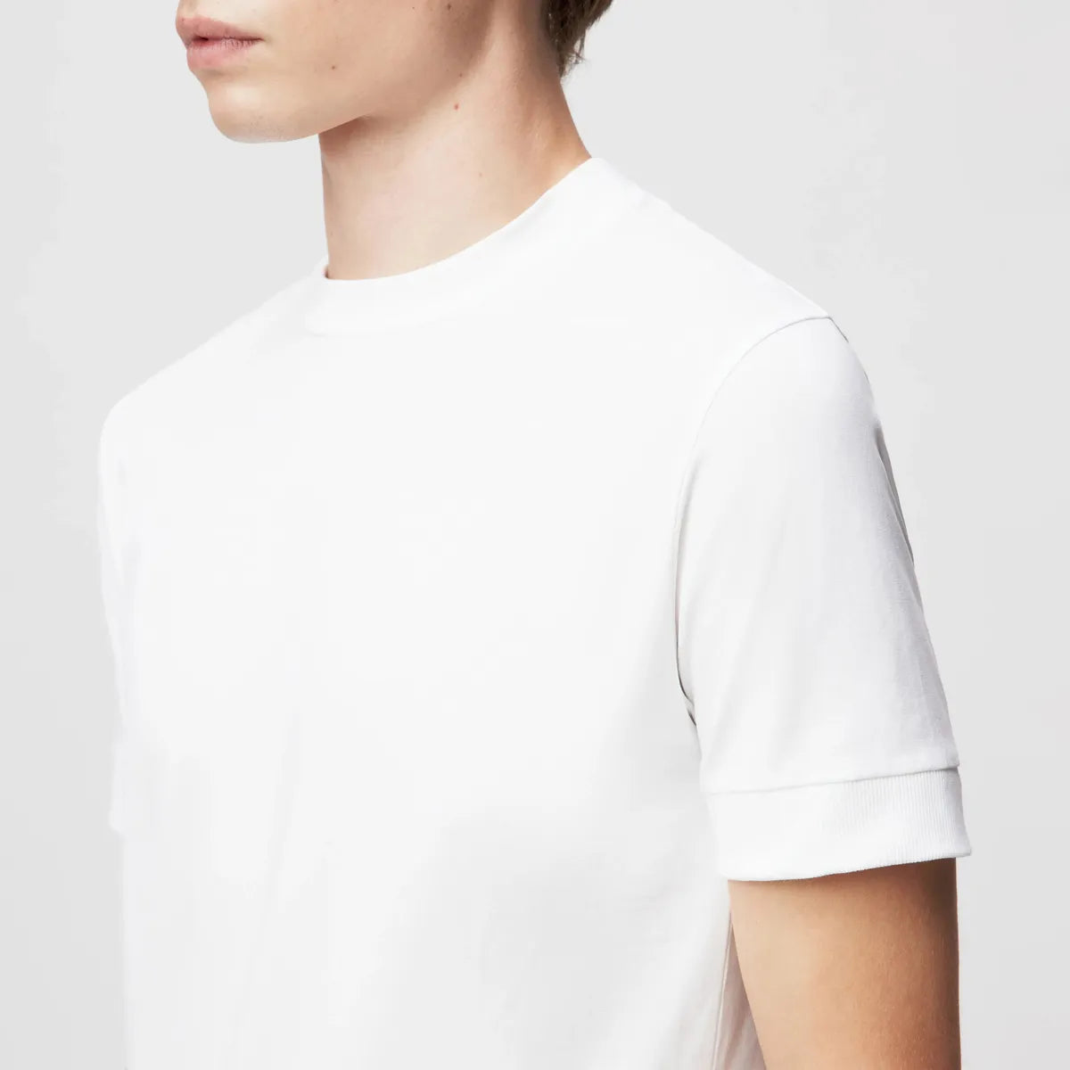 Drykorn Anton White Fitted T shirt