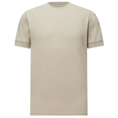 Drykorn Anton Fitted T-Shirt in Beige