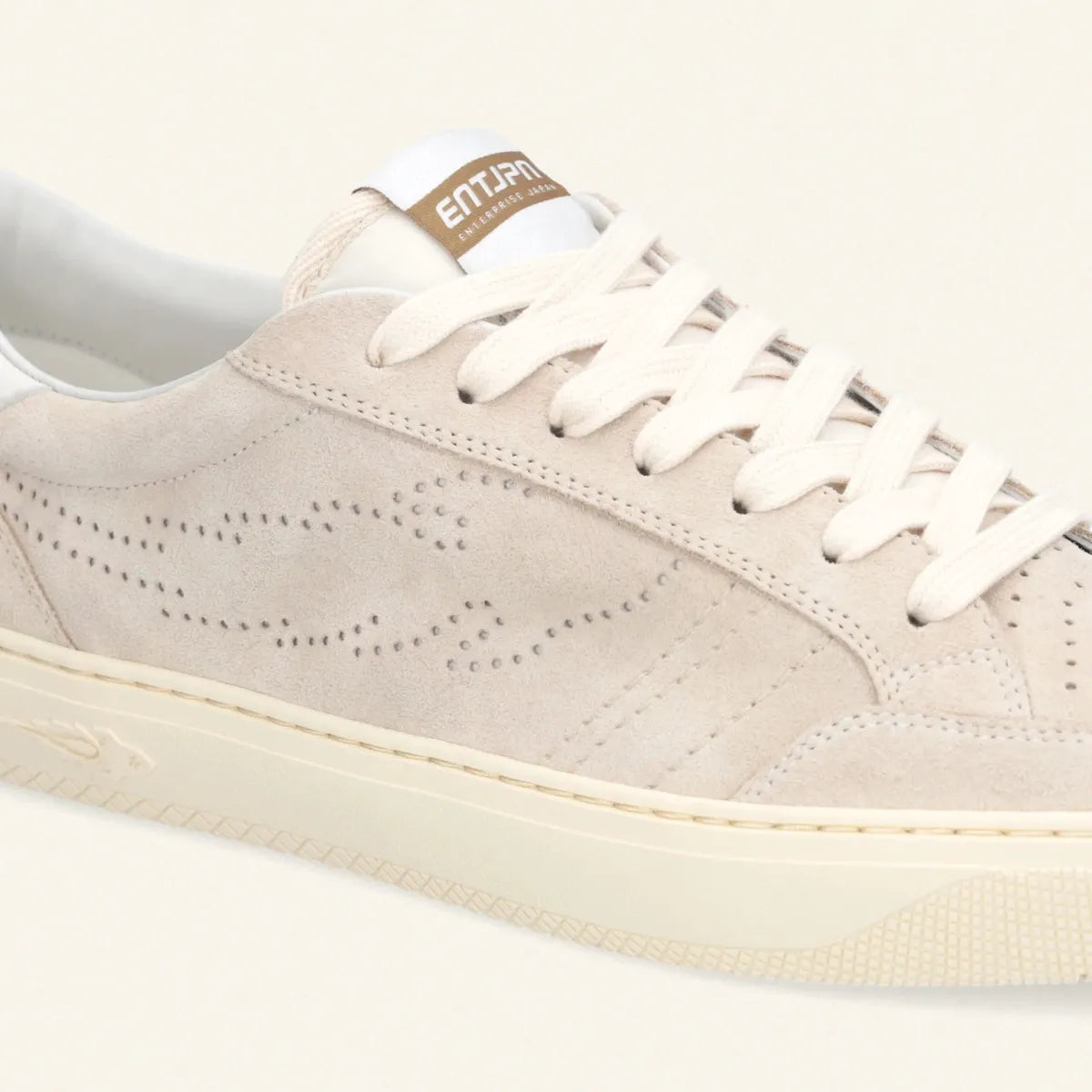 Enterprise Japan Jupiter Rocket Hole Sneakers in Sand Suede