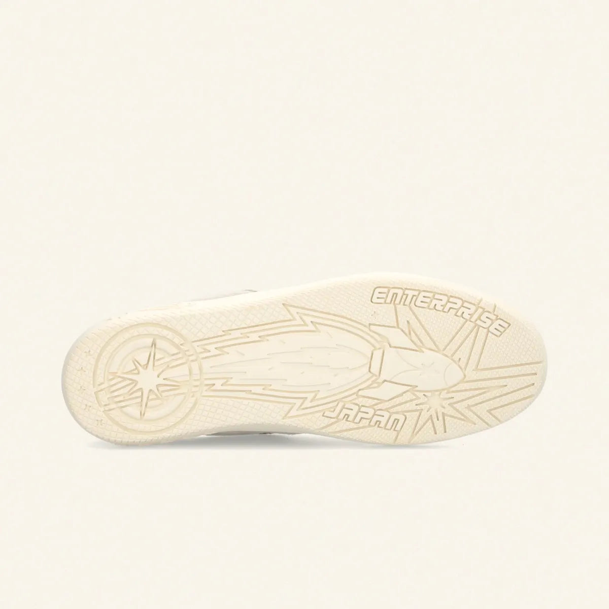 Enterprise Japan Jupiter Rocket Hole Sneakers in Sand Suede