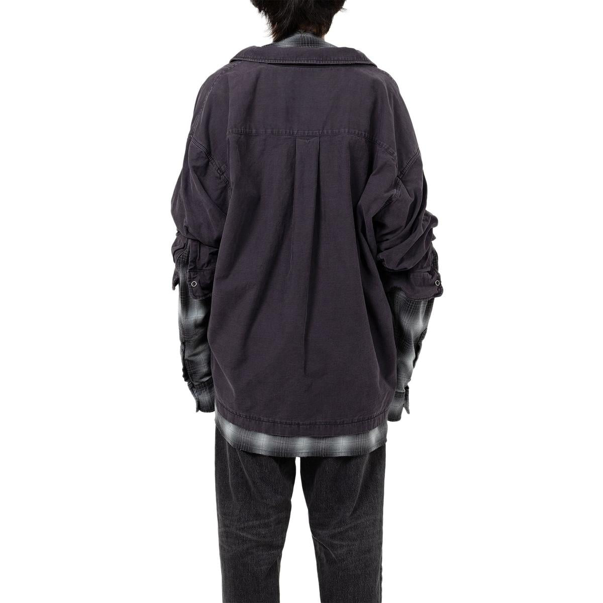 Maison Mihara Layered Long Sleeve Shirt