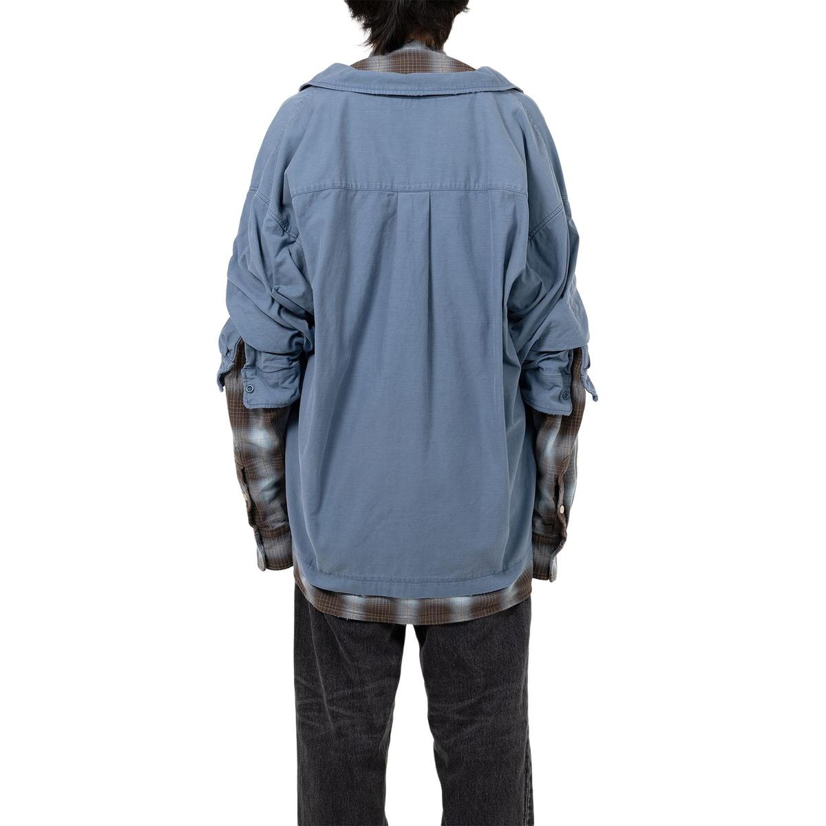 Maison Mihara Layered Long Sleeve Shirt